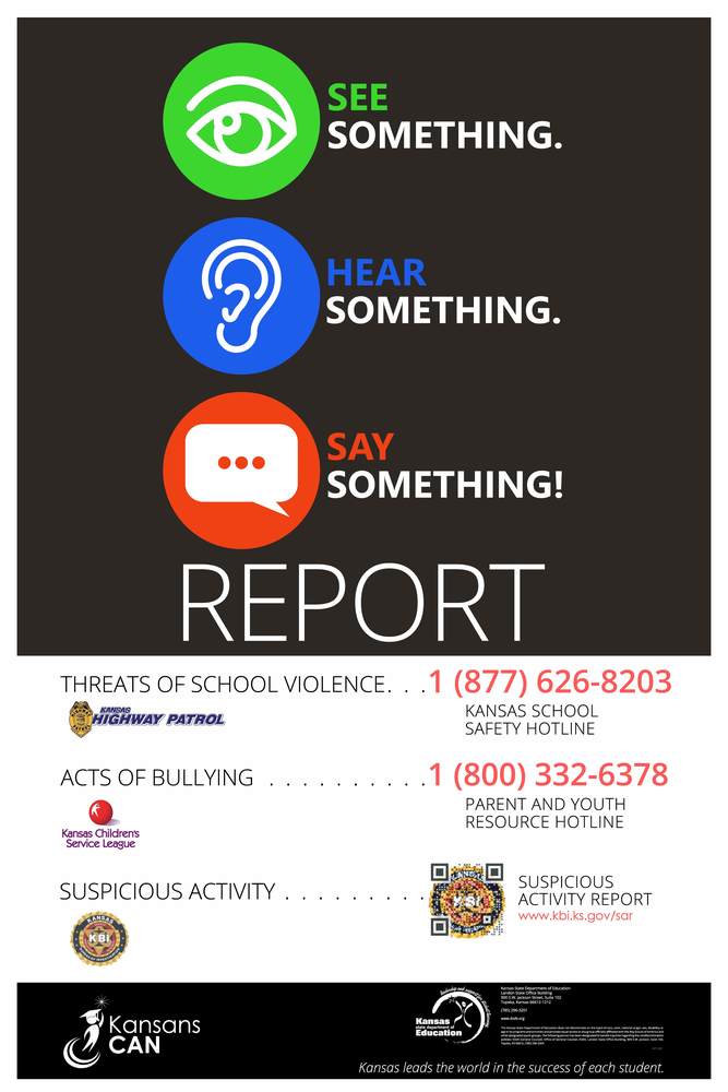 See Something, Hear Something, Say Something, Report It